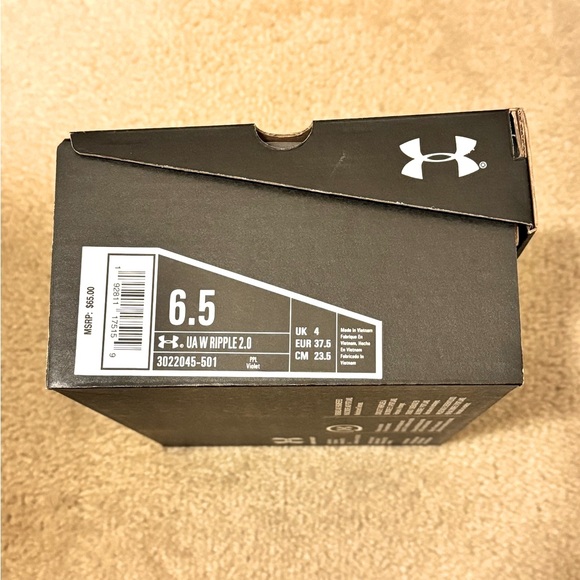 NIB Under Armour Women’s UA W Ripple 2.0 Shoes Size 6.5 - Picture 9 of 9